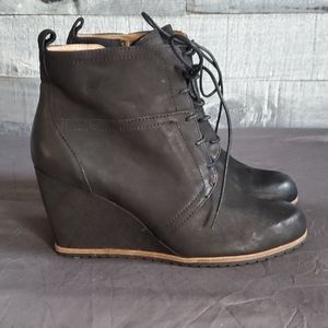 Biala wedge booties black size 41 m